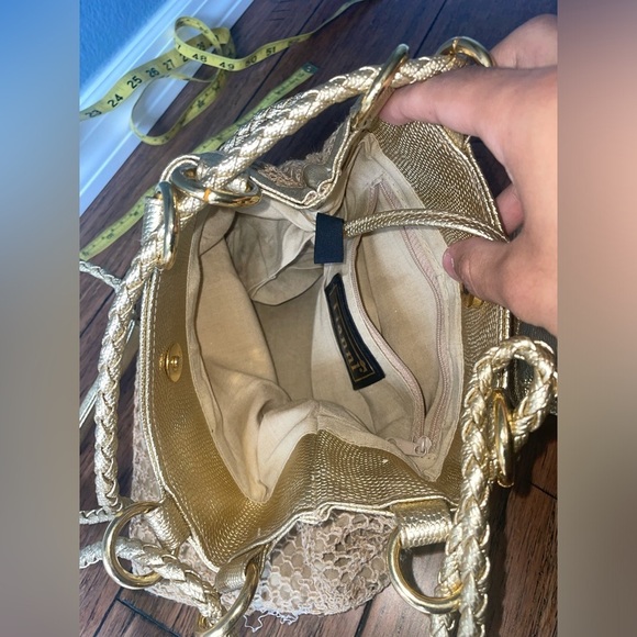 Gold✨woven bag summer bag basket bag raffia bag straw bag hobo bag vacation bag - Picture 4 of 12